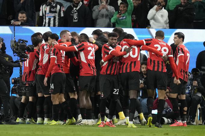 Ac Milan je drugi finalist italijanskega superpokala. | Foto: Guliverimage