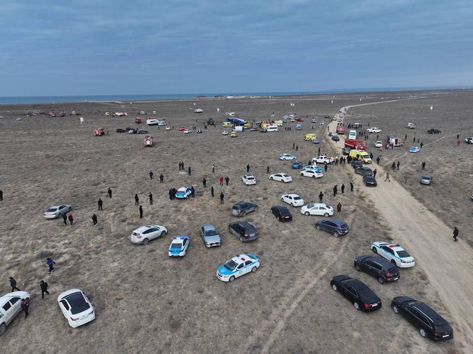 strmoglavljenje, letalo, Kazahstan | Foto: Reuters