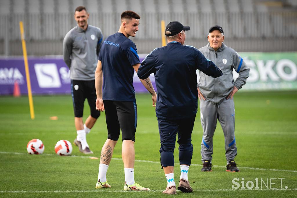 Slovenija Trening Nogomet Ljudski vrt