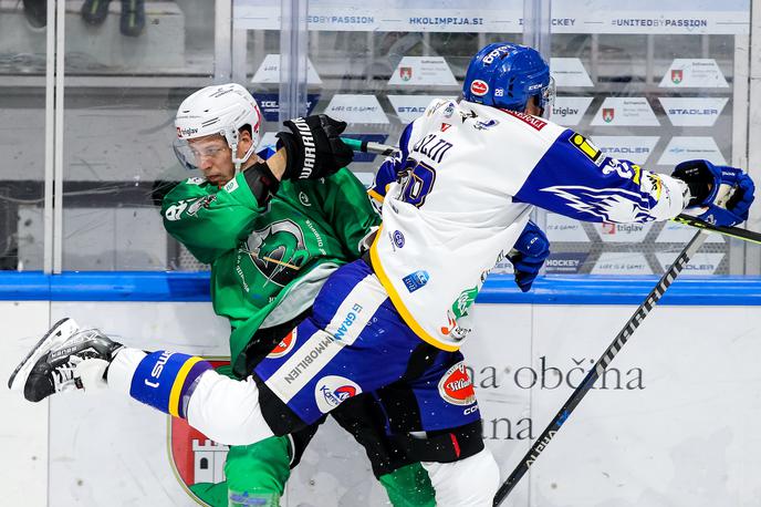 HK Olimpija VSV Beljak ICEHL | Olimpija je v Tivoliju napolnila mrežo Beljaka. | Foto HKO/Sportida