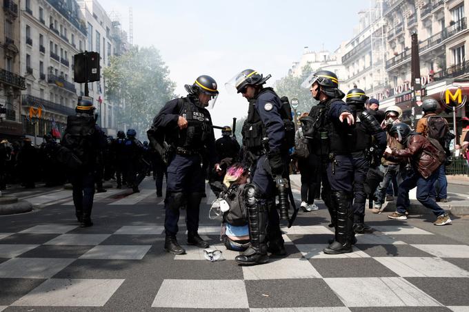 Pariz, Protest, Protestniki, Rumeni jopiči | Foto: Reuters