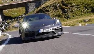 Invazija porschejev na romunski cestni dragulj Transfagarasan (video)