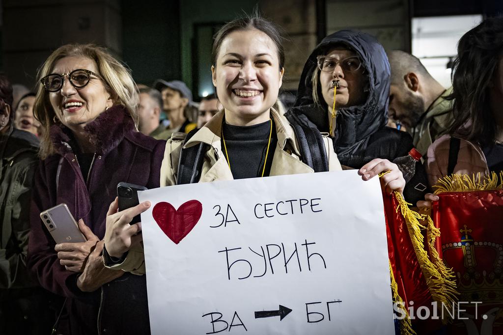 Protesti Beograd 14.03.2025