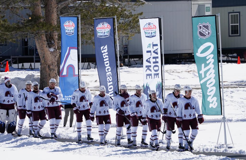 zimska klasika jezero Tahoe Colorado Avalanche Vegas Golden Knights