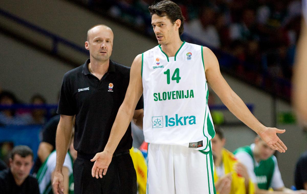 Jure Zdovc in Jurica Golemac | Jure Zdovc in Jurica Golemac leta 2009 še v razmerju trener-igralec | Foto Vid Ponikvar