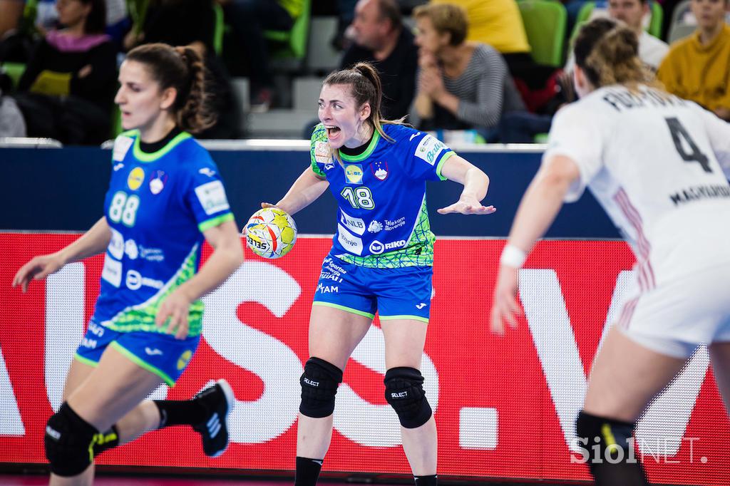 EHF Euro2022: Slovenija - Madžarska, slovenska ženska rokometna reprezentanca