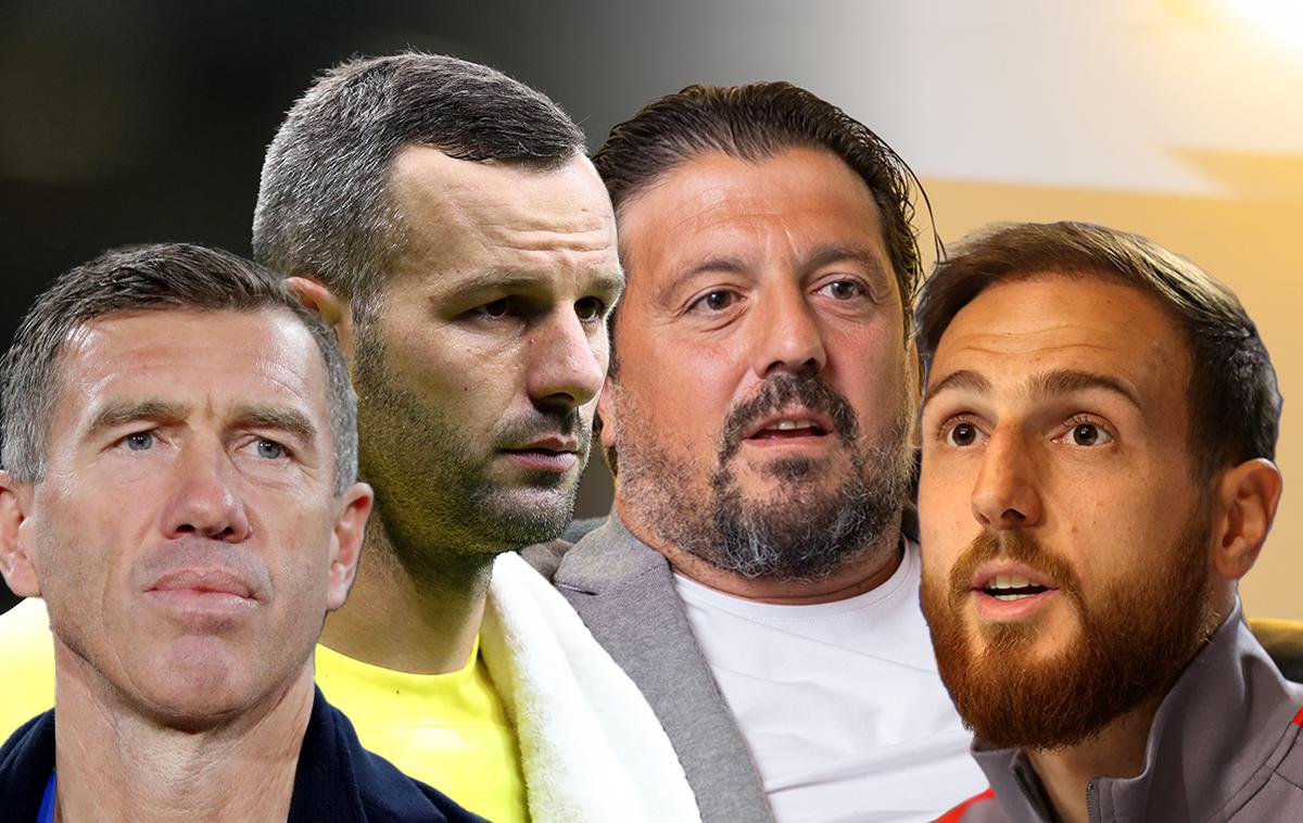 Katanec, Zahović, Oblak, Handanović | V finalu evropskih tekmovanj so nastopili le štirje Slovenci. To so Srečko Katanec, Samir Handanović, Zlatko Zahović in Jan Oblak. | Foto Reuters/Guliverimage/Matjaž Vertuš/Getty Images