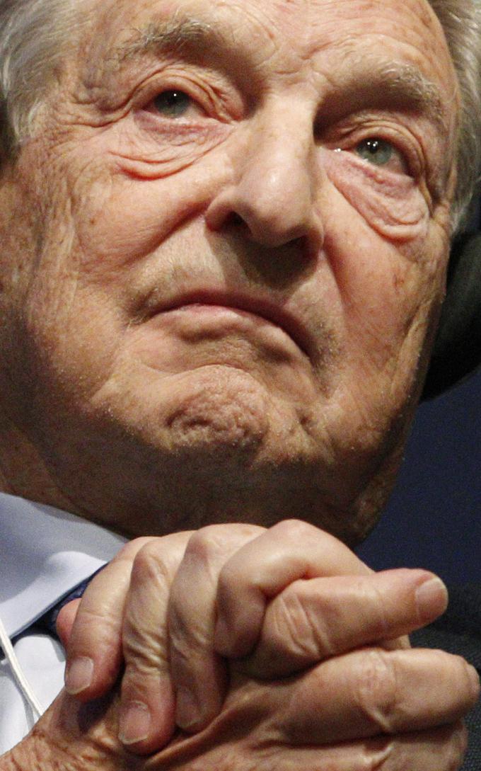 George Soros se v Sloveniji v zadnjem času zanima za nakup terjatev bank do Tuša in Mercatorja. | Foto: Reuters