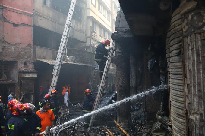 Daka požar Bangladeš | Foto: Reuters