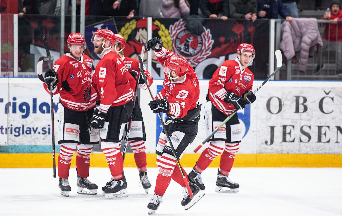 Jesenice - Olimpija | Jeseničani so premagali vodilni Pustertal, si zagotovili tretje mesto in izbiro četrtfinalnega tekmeca. | Foto Peter Podobnik/Sportida