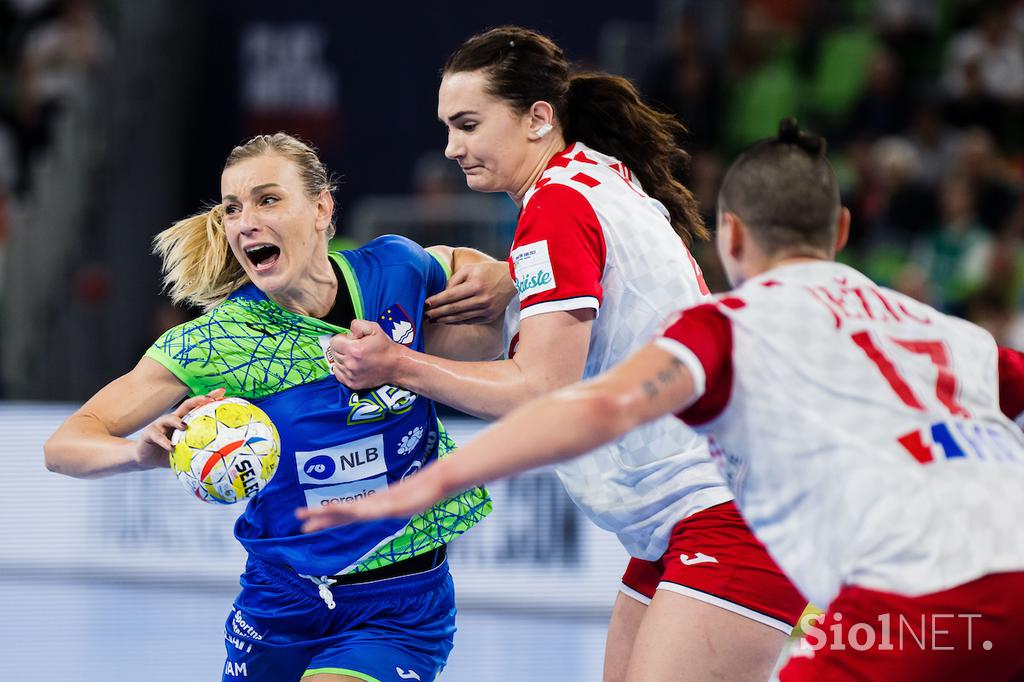 EHF Euro22: Slovenija - Hrvaška