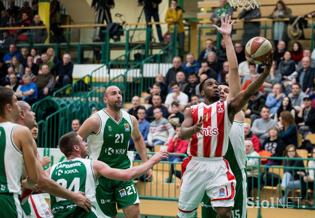 KK Krka, KK Crvena zvezda, ABA liga