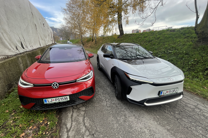 Volkswagen ID.5 električna polnilnica | Pred desetimi leti še misija nemogoče, danes realnost - z električnim avtomobilom se lahko peljemo iz Ljubljane v Maribor in nazaj. | Foto Gregor Pavšič