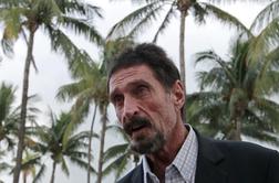 Tudi John McAfee v boj za predsedniški stolček