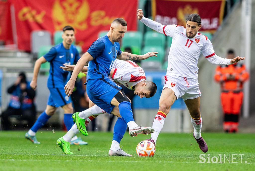 Prijateljska nogometna tekma: Slovenija - Črna gora, slovenska nogometna reprezentanca