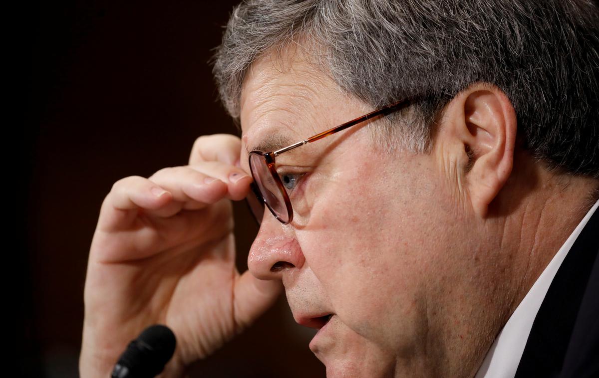 William Barr | Ameriški pravosodni minister William Barr | Foto Reuters