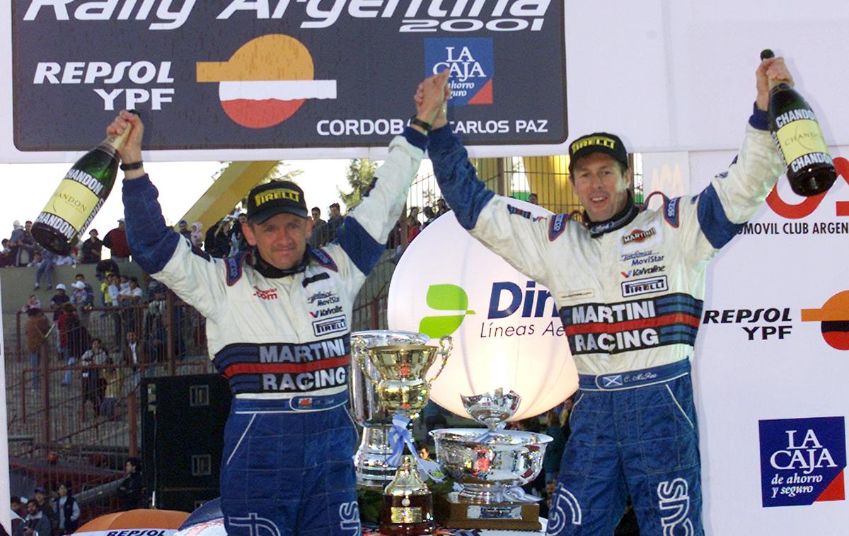 Colin McRae | Colin McRae (desno) in Nicky Grist sta se leta 2001 potegovala za naslov svetovnega prvaka. | Foto Reuters