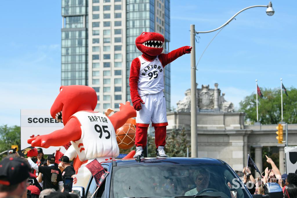 Slavje NBA naslova Toronto Raptors