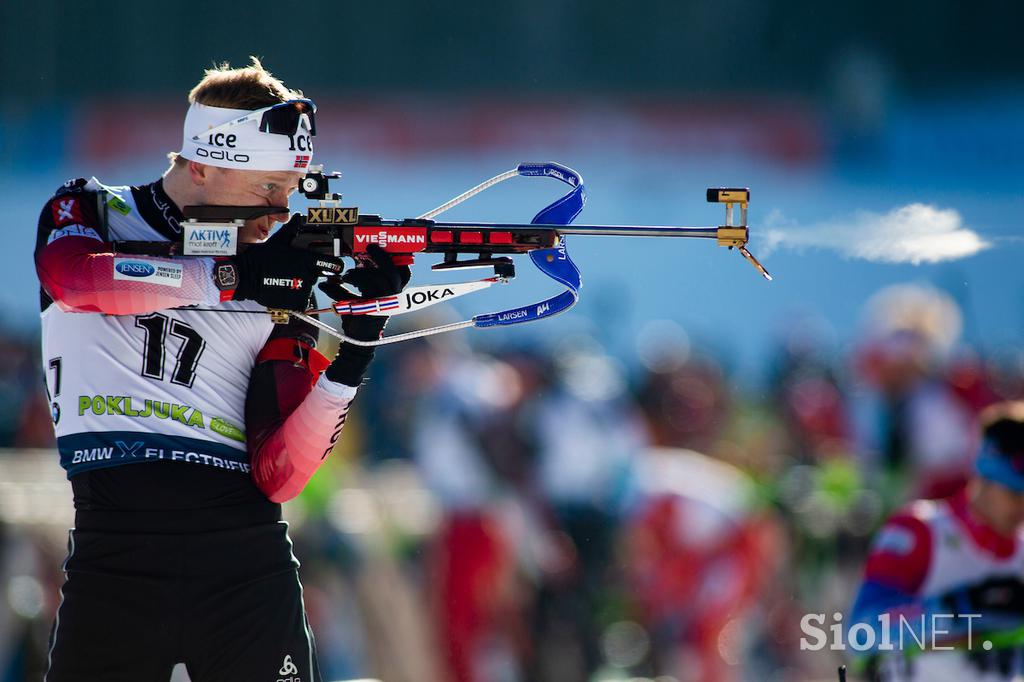 Pokljuka, 20 km, prvi dan