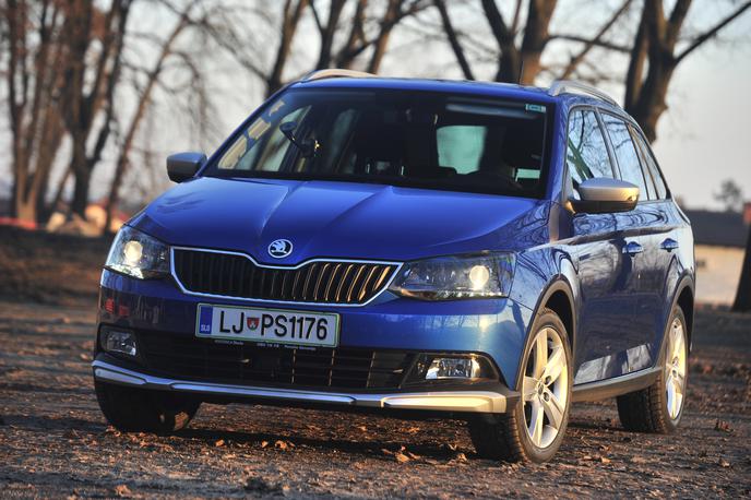 Škoda fabia combi ScoutLine 1.2 TSI 66kW | Foto Ciril Komotar