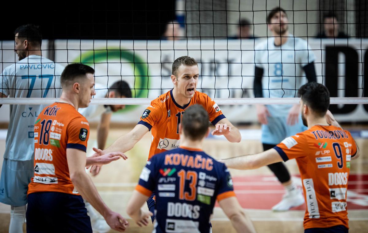 ACH Volley : Calcit Volley | ACH Volley je ugnal Calcit. | Foto Vid Ponikvar/Sportida