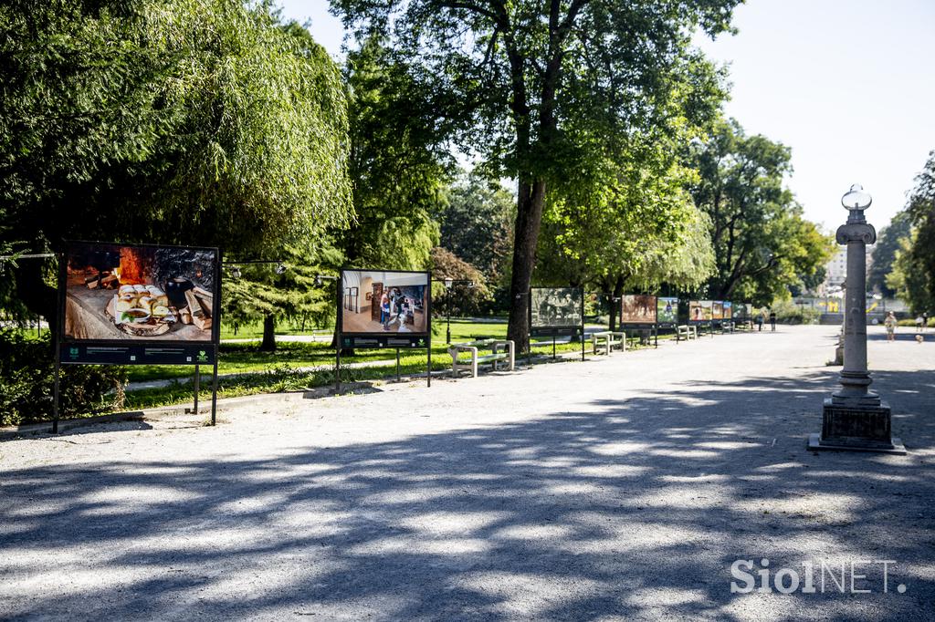 Odprtje razstave Cvetje v jeseni v Ljubljani