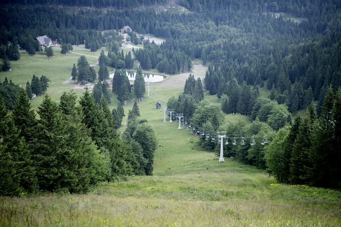 Načrtov jim ne manjka. Med drugim so v fazi priprave projektne dokumentacije za povečanje obstoječega zadrževalnika vode, kar jim bo v veliko pomoč pri tehničnem zasneževanju. | Foto: Ana Kovač