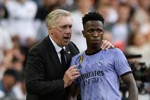 Carlo Ancelotti Vinicius Real Madrid