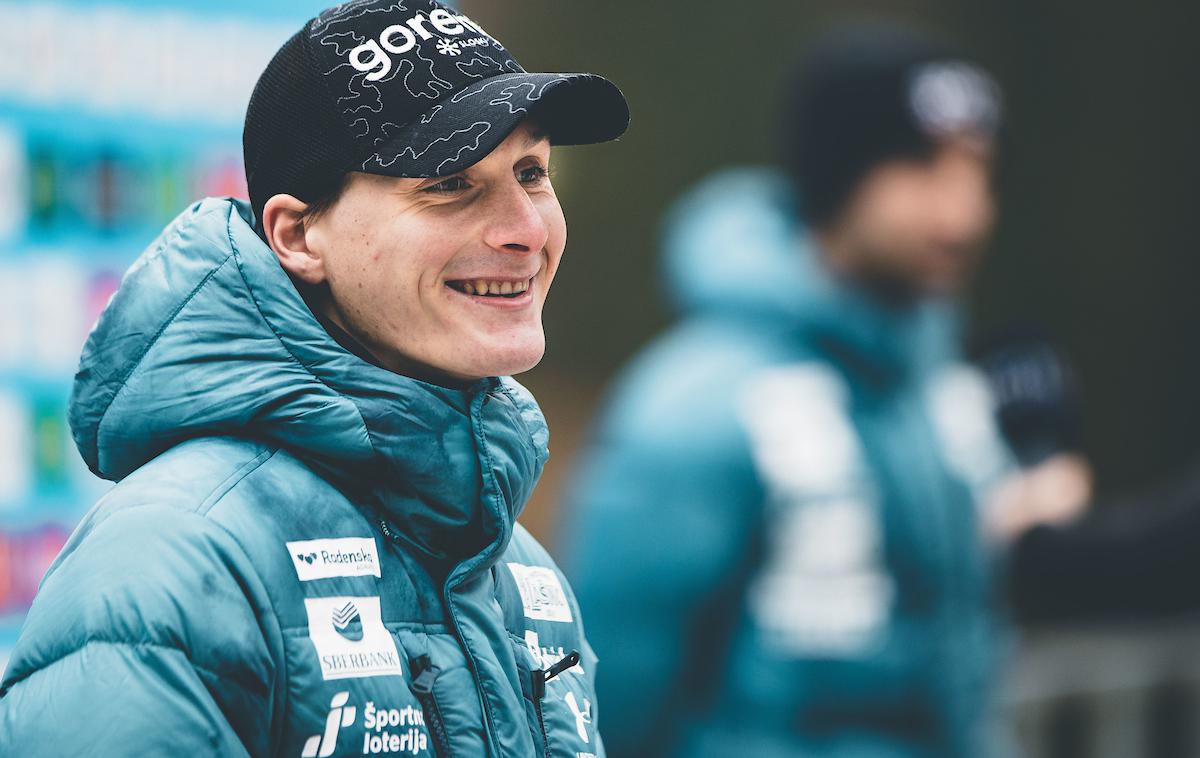 Domen Prevc Skakalci trening Planica | Domen Prevc je še enkrat osvojil drugo mesto. | Foto Grega Valančič/Sportida