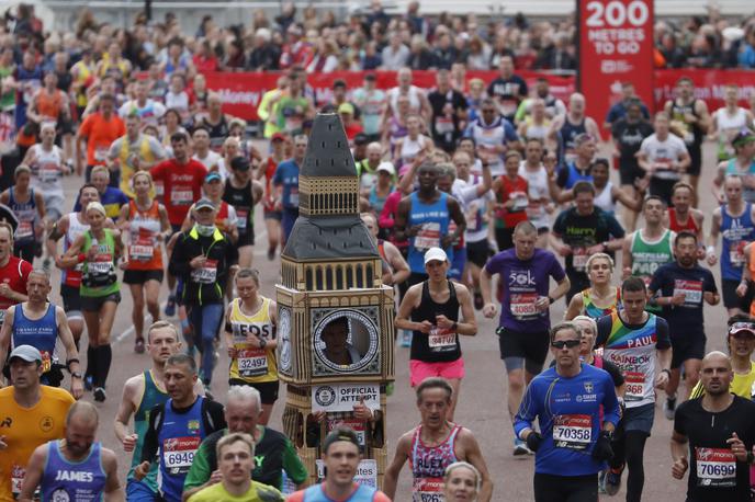 Londonski maraton | Organizatorji londonskega maratona letos računajo na rekordno število maratoncev. Verjamejo, da bo do jeseni cepljenje proti covidu-19 že obrodilo sadove.  | Foto Guliverimage/Getty Images