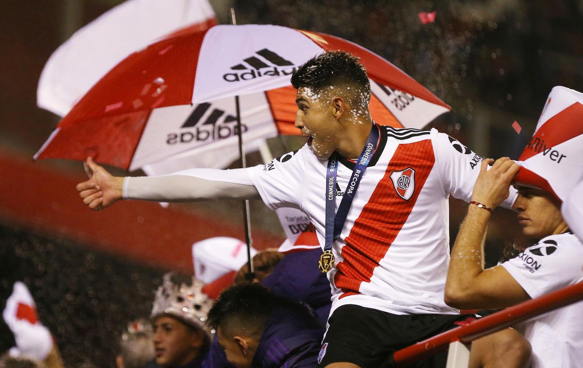 Exequiel Palacios | Exequiel Palacios se seli v Nemčijo. | Foto Reuters