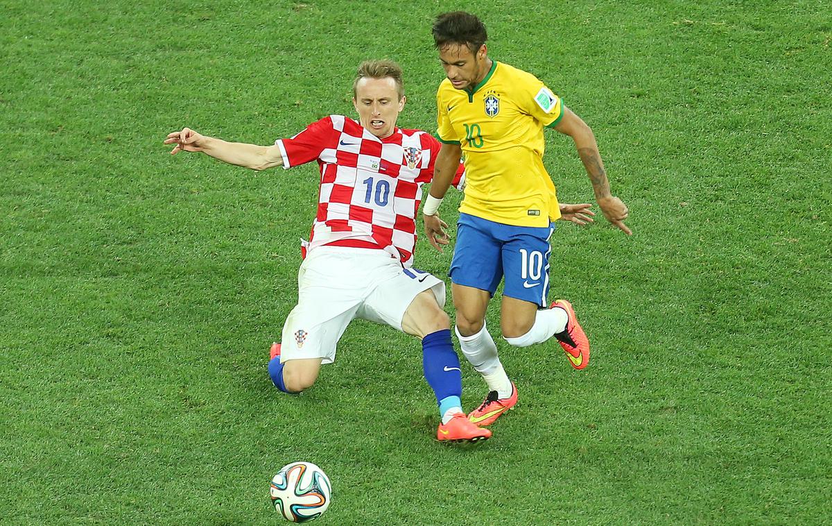 Luka Modrić, Neymar | Foto Reuters