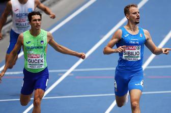 Guček z novim rekordom v finale, odpoved štafete 4 x 400 m