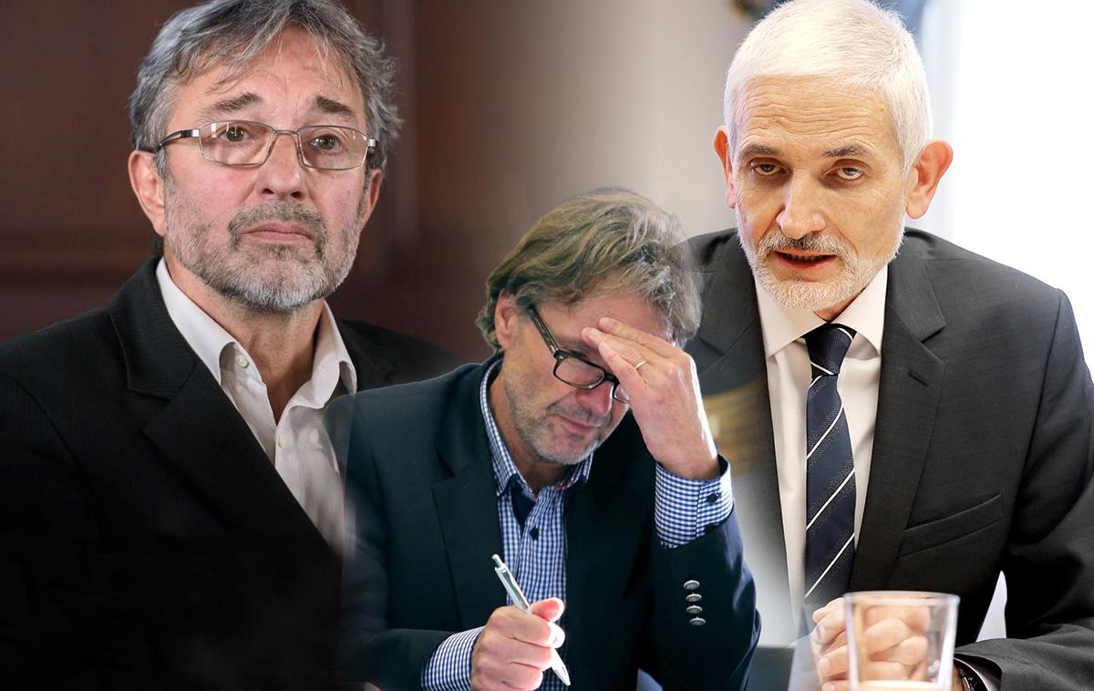 miodrag đorđević. damijan florjančič. jan zobec | "Predsednik vrhovnega sodišča Damijan Florjančič in podpredsednik Miodrag Đorđević sta me etični komisiji sodnega sveta ovadila in zahtevata mojo obsodbo za javno izrečeno pravno stališče, ki ni nič drugega kot ponovitev stališča, ki ga je to isto sodišče, najvišje sodišče v državi, sprejelo v dveh odločbah, od katerih do zdaj ni odstopilo," poudarja vrhovni sodnik Jan Zobec. | Foto STA