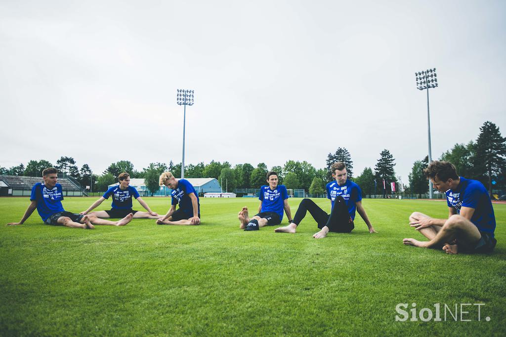 skakalci skakalke trening Kranj