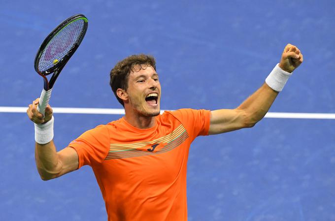 Pablo Carreno Busta je po treh letih znova polfinalist US Opna. | Foto: Reuters