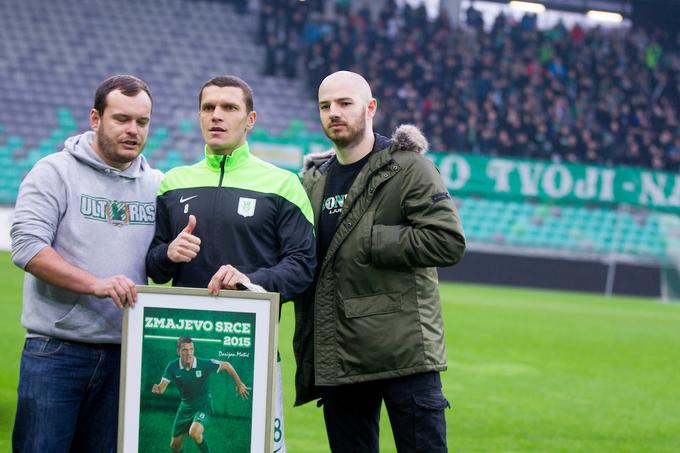 Kapetan Matić je zadnji dobitnik nagrade Zmajevo srce. | Foto: Urban Urbanc/Sportida