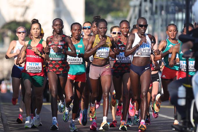 Rebecca Cheptegei je lani nastopila tudi na maratonu v Budimpešti. | Foto: Guliverimage