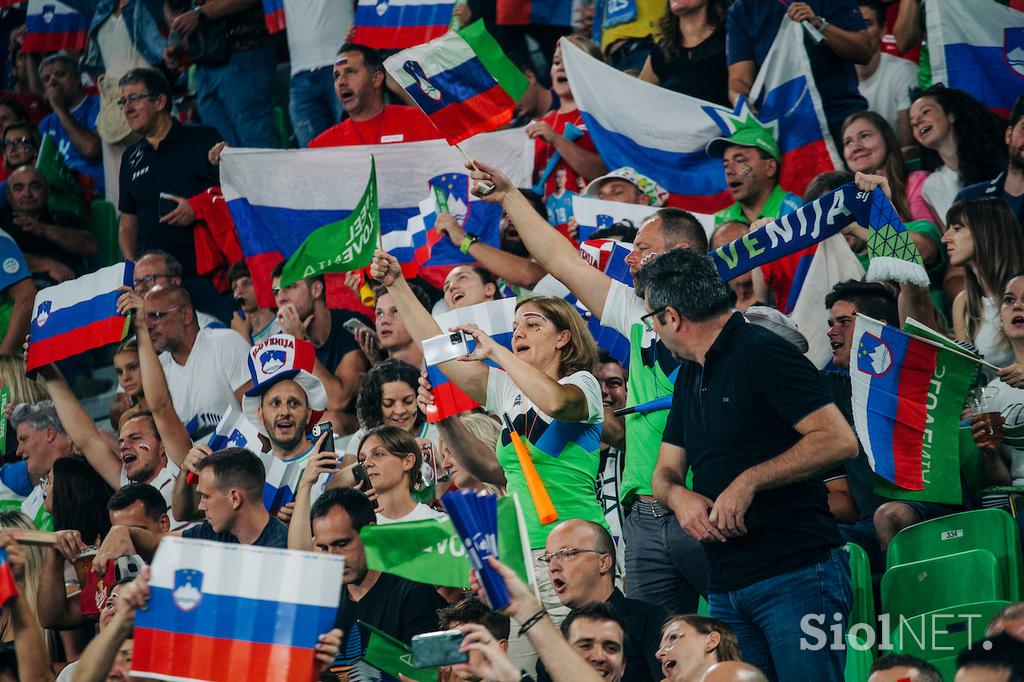 SP v odbojki 2022 (Stožice): Slovenija - Ukrajina, slovenska odbojkarska reprezentanca