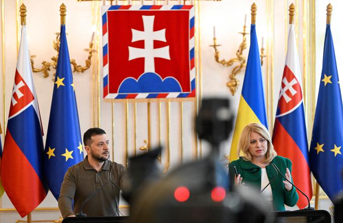 Zuzana Čaputova, Volodimir Zelenski | Foto: Guliverimage