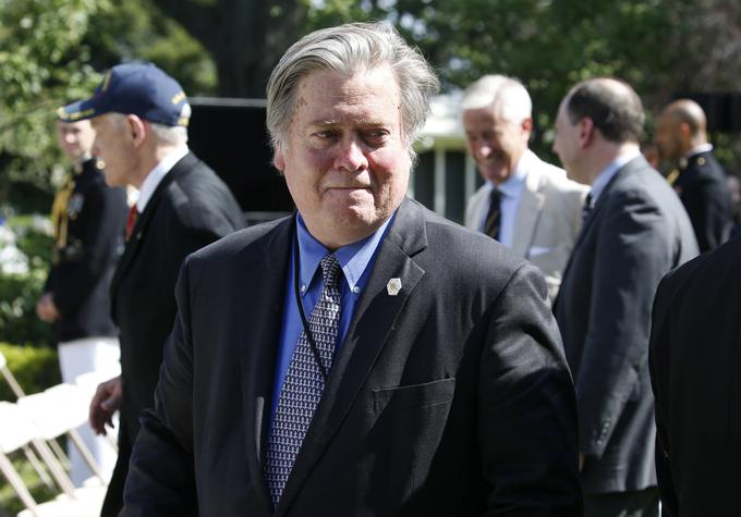 Trumpov medijski "oče" Steve Bannon redno obiskuje posamezne evropske države. | Foto: Reuters