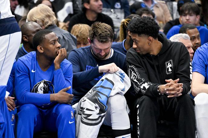 Luka Dončić Dallas Mavericks | Dallas je predzadnjo tekmo rednega dela s Chicagom odigral z zelo oslabljeno zasedbo. | Foto Reuters