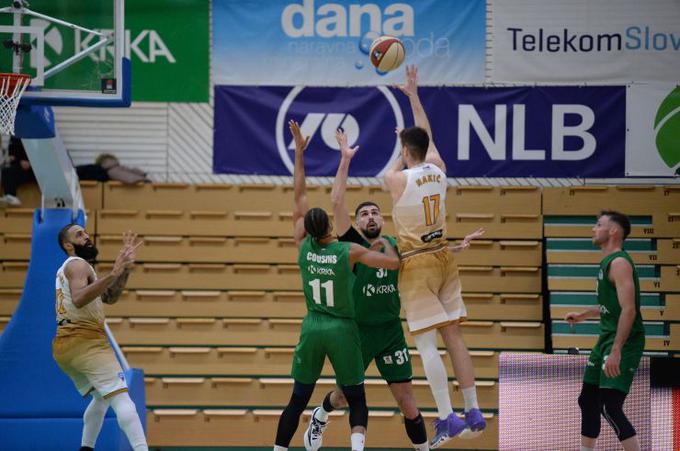 Igokea je slavila v Novem mestu. | Foto: Krka/Drago Perko/kosarka.si