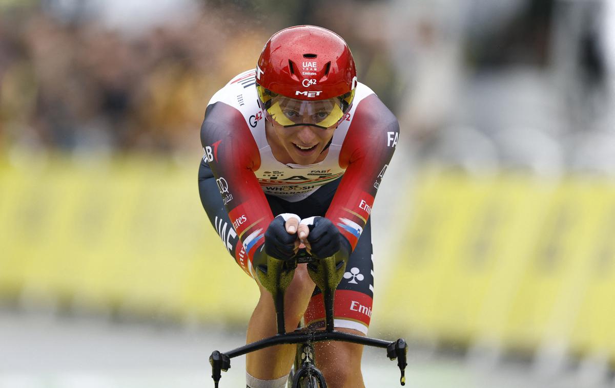 Tadej Pogačar, TDF22 | Tadej Pogačar je odlično začel svoj tretji Tour de France! | Foto Reuters