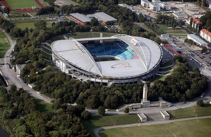 Zadnja in po kapaciteti tudi najmanjša je Red Bull Arena – aktualni dom Benjamina Šeška in Kevina Kampla. Tu bomo spremljali štiri srečanja letošnjega Eura. | Foto: Guliverimage