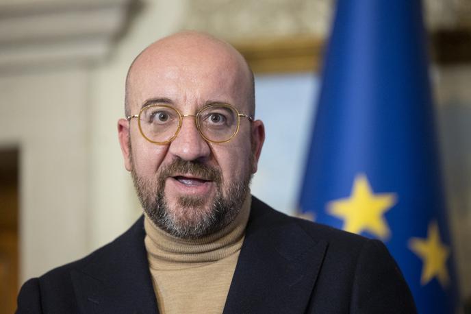 Charles Michel | "V zadnjih 20 letih se je evropski delež svetovnega BDP prepolovil. Ukrepati moramo takoj. Prišla je enajsta ura," je v vabilu voditeljem opozoril predsednik Evropskega sveta Charles Michel, ki tokrat zadnjič vodi zasedanje. | Foto STA