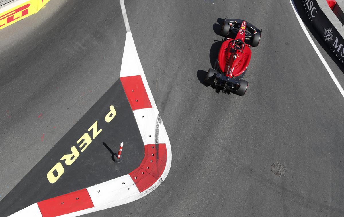 Baku Leclerc ferrari | Charles Leclerc bo petnajstič na prvem štartnem mestu. | Foto Reuters