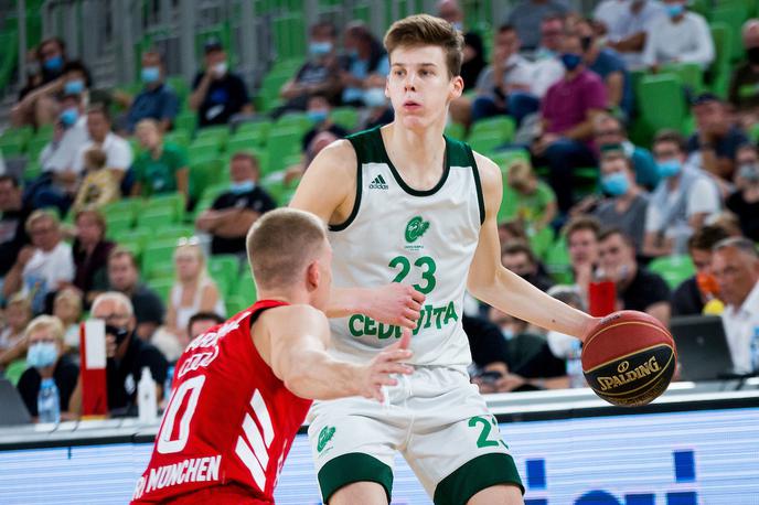 KK Cedevita Olimpija : Bayern Basketball, Luka Ščuka | Luka Ščuka | Foto Žiga Zupan/Sportida