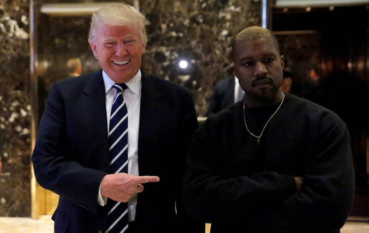 donald trump, kanye west | Foto Reuters