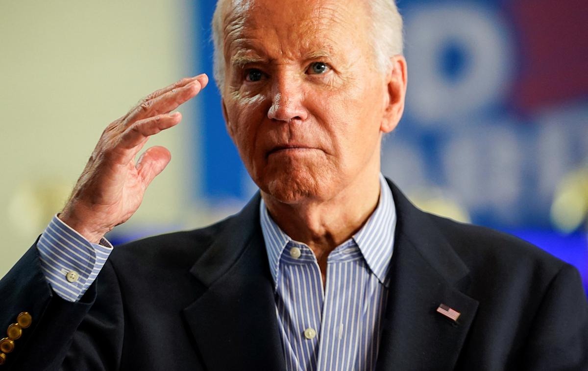 Joe Biden | 81-letni Joe Biden glavnega razloga za umik od predsedniške kampanje ni navedel. | Foto Reuters